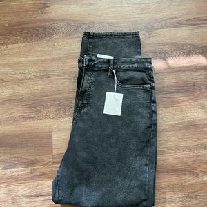 Plus size black jeans